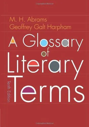 A Glossary Of Literary Terms 10Th Edition