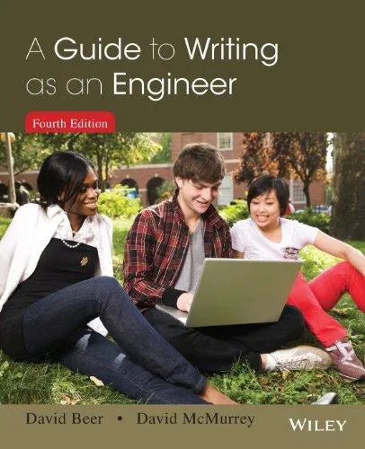 A Guide To Writing As An Engineer 4Th Edition