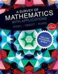 A Survey Of Mathematics With Applications 10Th Edition
