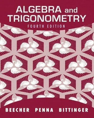 Algebra And Trigonometry 4Th Edition