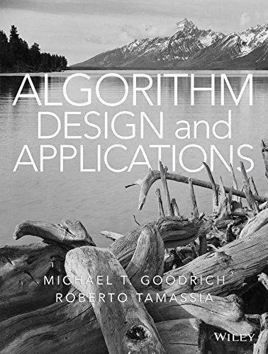 Algorithm Design And Applications