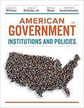 American Government Institutions And Policies 16Th Edition