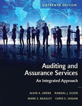 Auditing And Assurance Services 16Th Edition