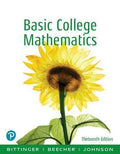 Basic College Mathematics 13Th Edition