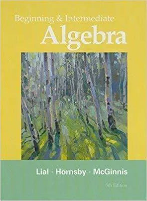Beginning And Intermediate Algebra 5Th Edition