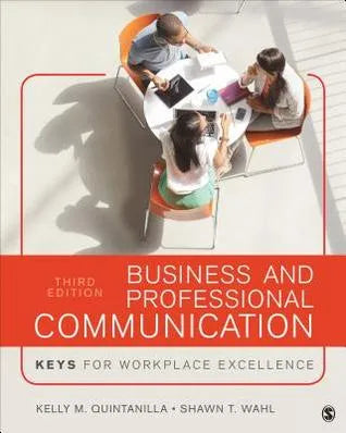 Business And Professional Communication 3Rd Edition