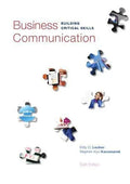 Business Communication Building Critical Skills 6Th Edition