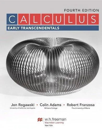 Calculus Early Transcendentals 4Th Edition Rogawski