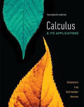 Calculus Its Applications 14Th Edition