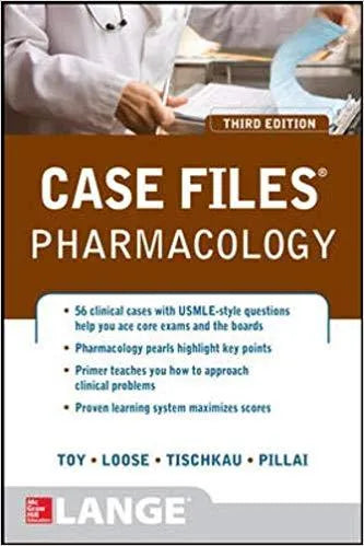 Case Files Pharmacology Third Lange Case Files 3Rd Edition