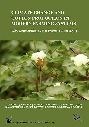 Climate Change And Cotton Production In Modern Farming Systems