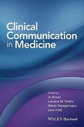 Clinical Communication In Medicine