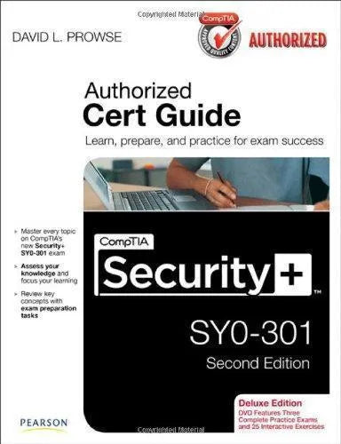 Comptia Security Sy0 301 Authorized Cert Guide Deluxe 2Nd Edition