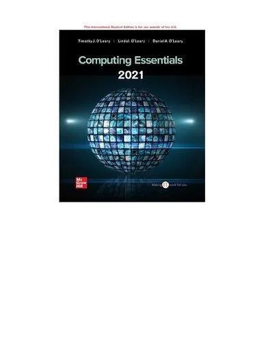 Computing Essentials 2021 28Th Edition