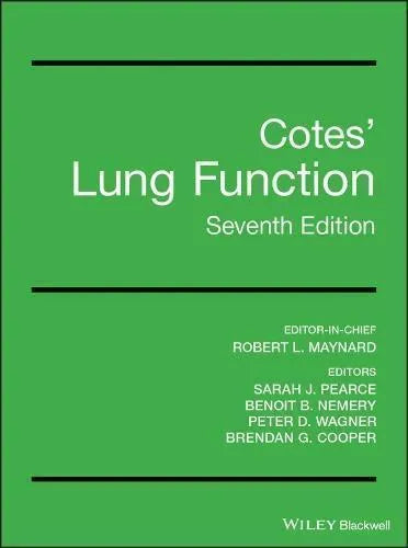 Cotes Lung Function 7Th Edition