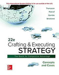Crafting Executing Strategy Concepts And Cases 22Nd Edition