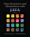 Data Structures And Abstractions With Java 4Th Edition