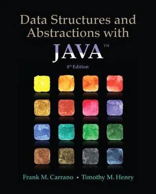 Data Structures And Abstractions With Java 4Th Edition