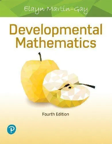 Developmental Mathematics 4Th Edition