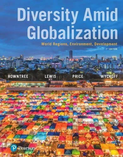 Diversity Amid Globalization World Regions Environment Development 7Th Edition