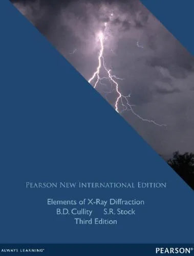 Elements Of X Ray Diffraction 3Rd Edition