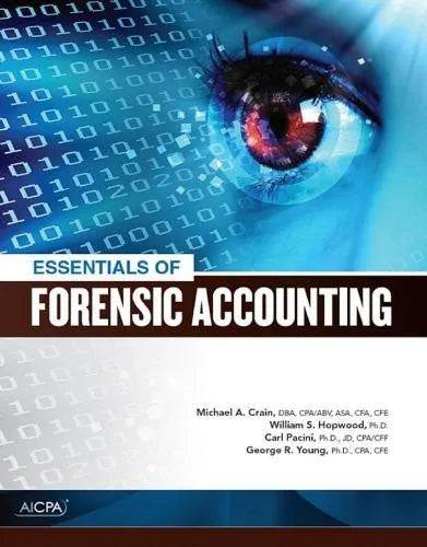 Essentials Of Forensic Accounting