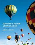 Essentials Of Human Communication 9Th Edition - 9780134184951