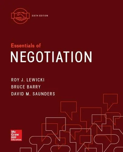 Essentials Of Negotiation 2Nd Edition