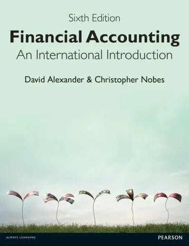 Financial Accounting An International Introduction 6Th Edition