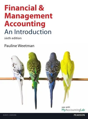 Financial And Management Accounting An Introduction 6Th Edition
