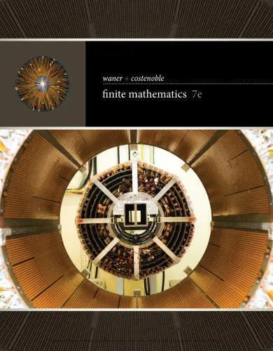 Finite Mathematics 7Th Edition