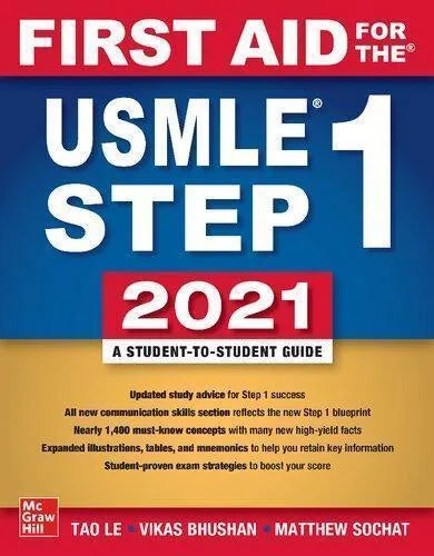 First Aid For The Usmle Step 1 2021