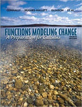 Functions Modeling Change A Preparation For Calculus 4Th Edition