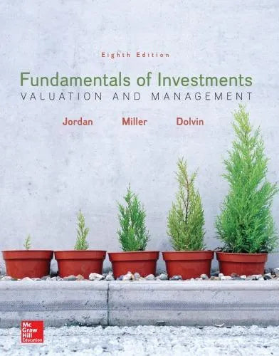 Fundamentals Of Investments Valuation And Management 8Th Edition