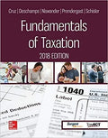 Fundamentals Of Taxation 2018 11Th Edition