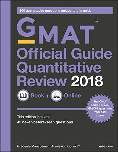 Gmat Official Guide Quantitative Review 2018
