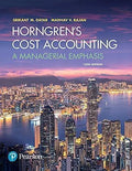 Horngrens Cost Accounting A Managerial Emphasis 16Th Edition