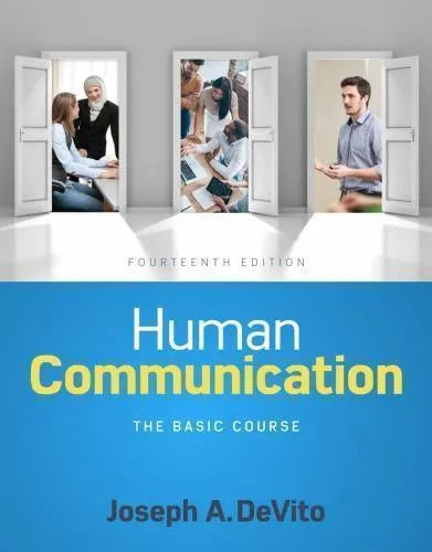 Human Communication The Basic Course 14Th Edition