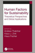 Human Factors For Sustainability Theoretical Perspectives And Global Applications