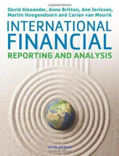 International Financial Reporting And Analysis 6Th Edition