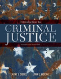 Introduction To Criminal Justice 16Th Edition