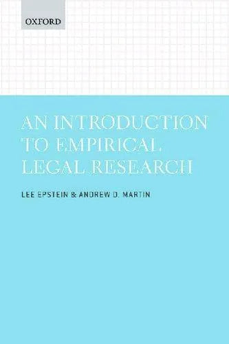 Introduction To Empirical Legal Research