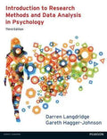 Introduction To Research Methods And Data Analysis In Psychology 3Rd Edition