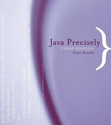 Java Precisely Third The Mit Press 3Rd Edition