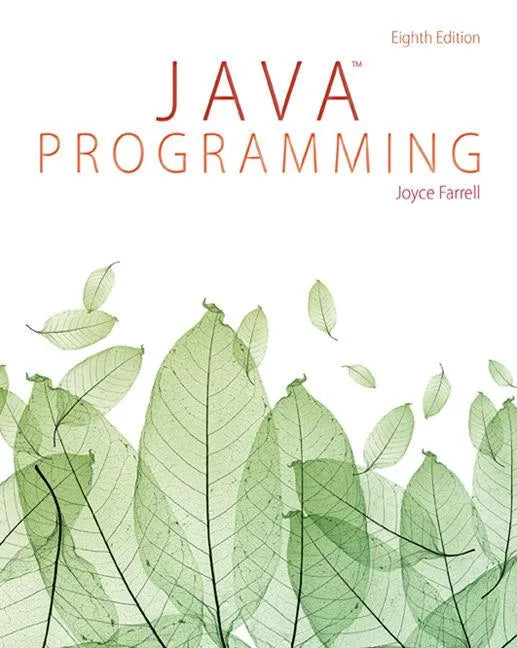 Java Programming 8Th Edition