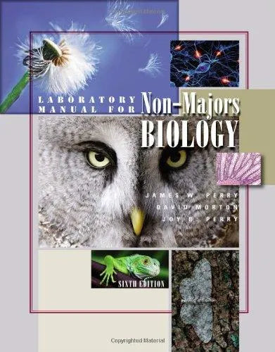 Laboratory Manual For Non Majors Biology 6Th Edition