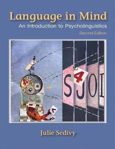Language In Mind An Introduction To Psycholinguistics 2Nd Edition