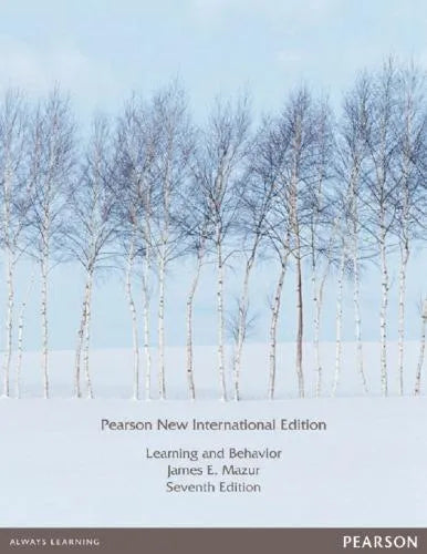 Learning And Behavior 7Th Edition