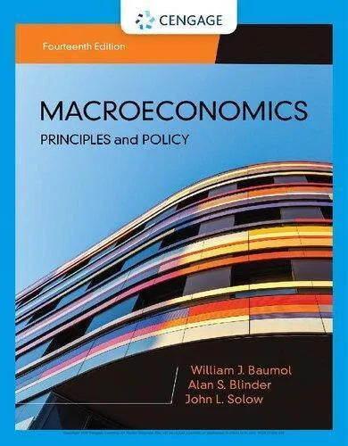 Macroeconomics Principles And Policy 14Th Edition