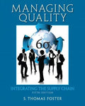 Managing Quality Integrating The Supply Chain 5Th Edition